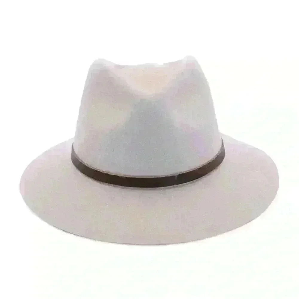 NWOT Morgan Taylor delanie wool fedura hat in rose